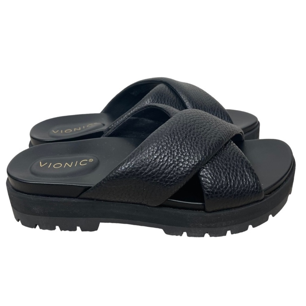 Vionic Vesta platform sandals sz 9.5 Sold out online excellent used condition